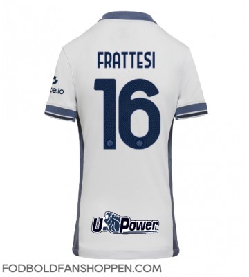 Inter Milan Davide Frattesi #16 Udebanetrøje Dame 2024-25 Kortærmet